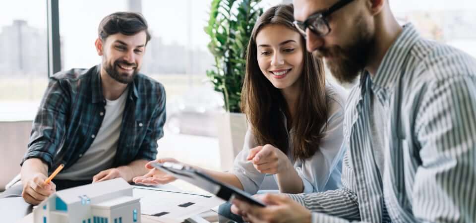 l'équipe de l'agence L'Illiade